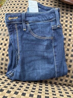Hollister Indigo Skinny Jeans with Contrast Stitching